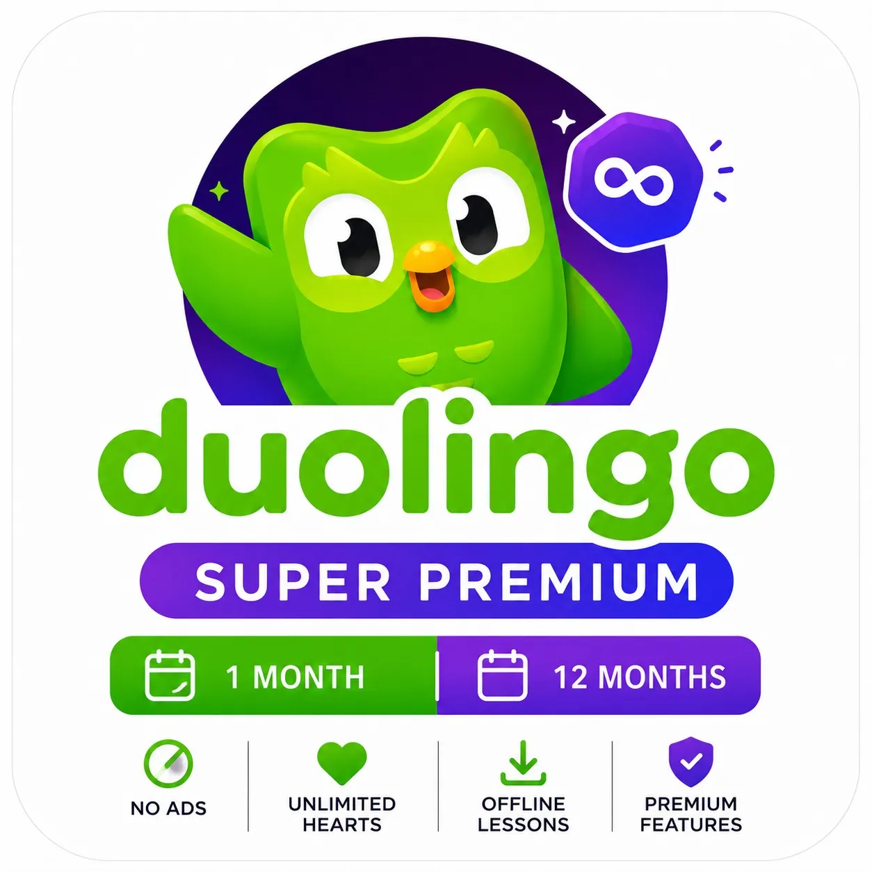 Duolingo Super Premium Abunəliyi